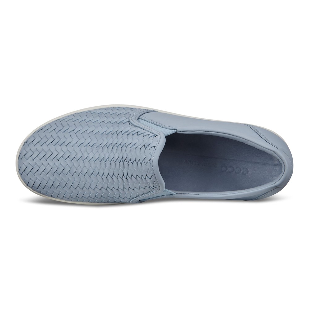 Slip On Mujer - ECCO Soft 7 - Azules - CGD564832